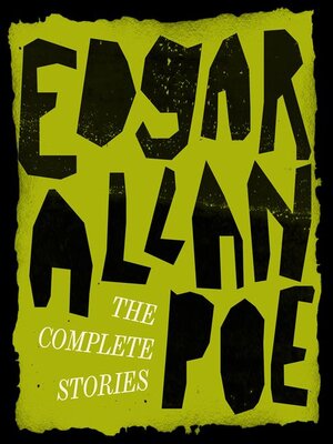 cover image of Edgar Allan Poe: The Complete Stories